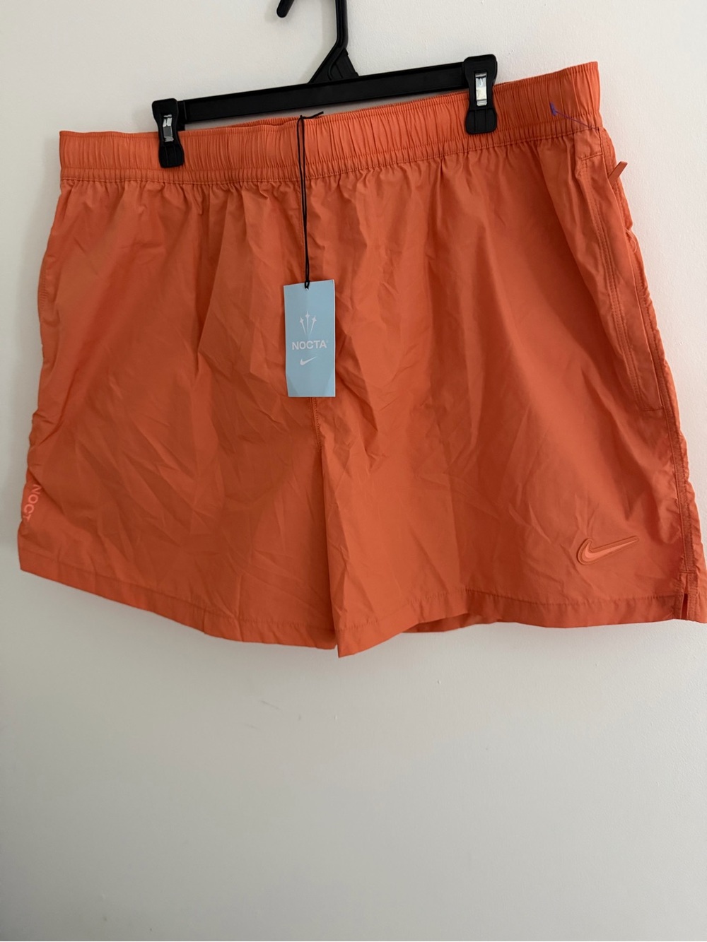 Nike NOCTA Cardinal Stock Nylon Shorts  NWT Size XXL